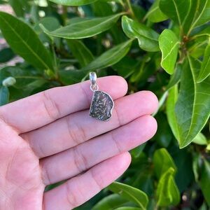 Moldavite pendant
